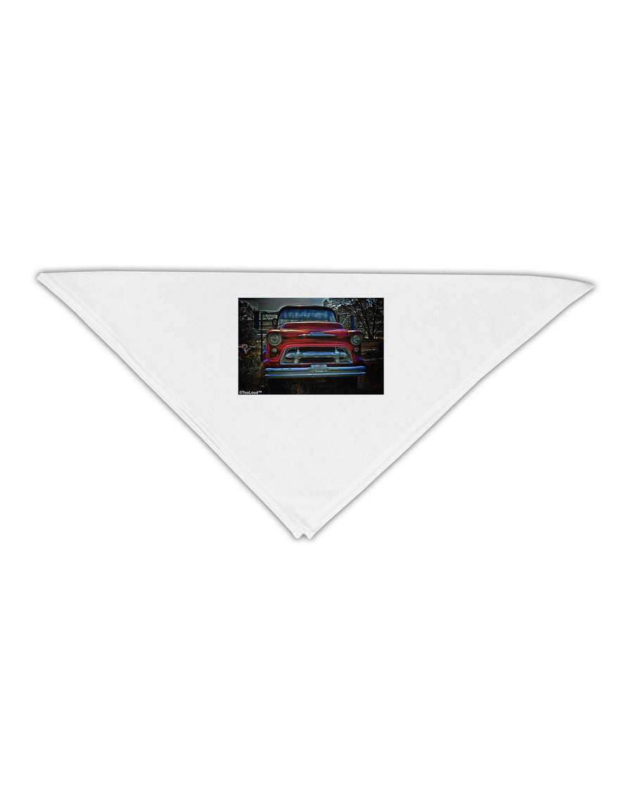 Vintage Truck Adult 19&#x22; Square Bandana-Square Bandanas-TooLoud-White-One-Size-Adult-Davson Sales