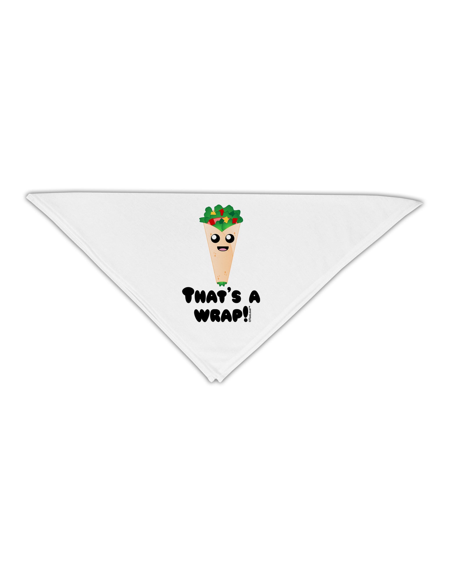Thats A Wrap Cute Wrap Adult 19" Square Bandana-Square Bandanas-TooLoud-White-One-Size-Adult-Davson Sales