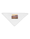 Colorado Sand Dunes Cutout Adult 19&#x22; Square Bandana-Square Bandanas-TooLoud-White-One-Size-Adult-Davson Sales