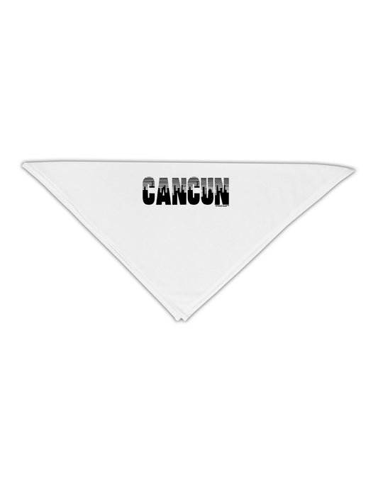 Cancun Mexico - Cinco de Mayo Adult 19" Square Bandana-Square Bandanas-TooLoud-White-One-Size-Adult-Davson Sales