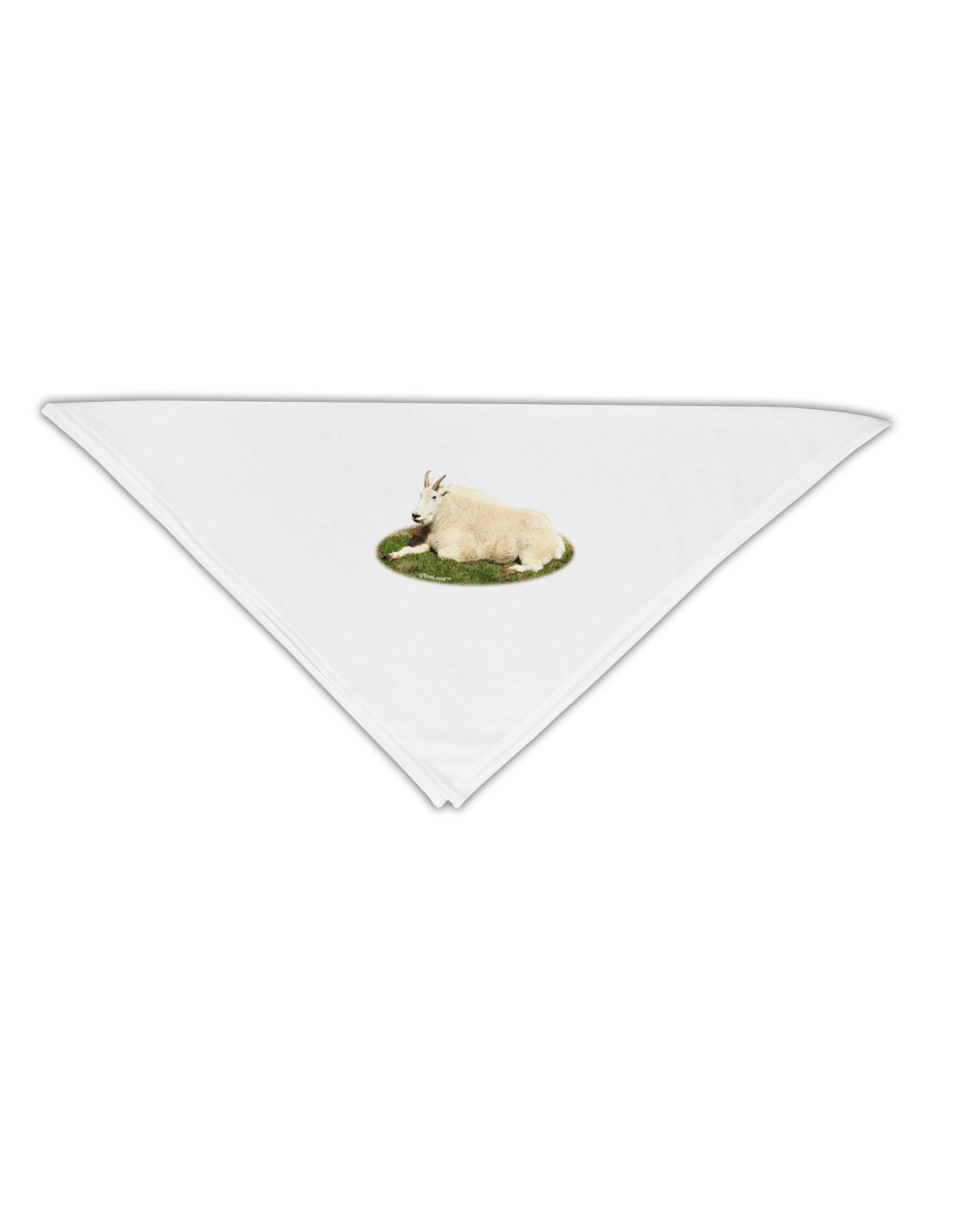 Ram Cutout Adult 19" Square Bandana-Square Bandanas-TooLoud-White-One-Size-Adult-Davson Sales
