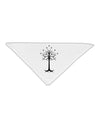 The Royal White Tree Adult 19&#x22; Square Bandana by TooLoud-Square Bandanas-TooLoud-White-One-Size-Adult-Davson Sales