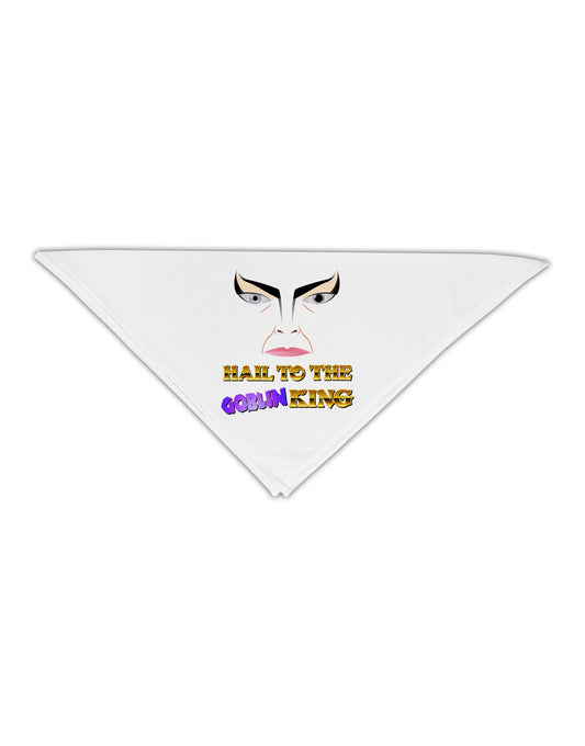 Hail to the Goblin King Adult 19&#x22; Square Bandana-Square Bandanas-TooLoud-White-One-Size-Adult-Davson Sales