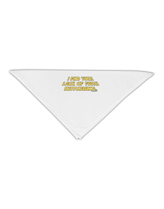 Lack of Faith Adult 19&#x22; Square Bandana-Square Bandanas-TooLoud-White-One-Size-Adult-Davson Sales