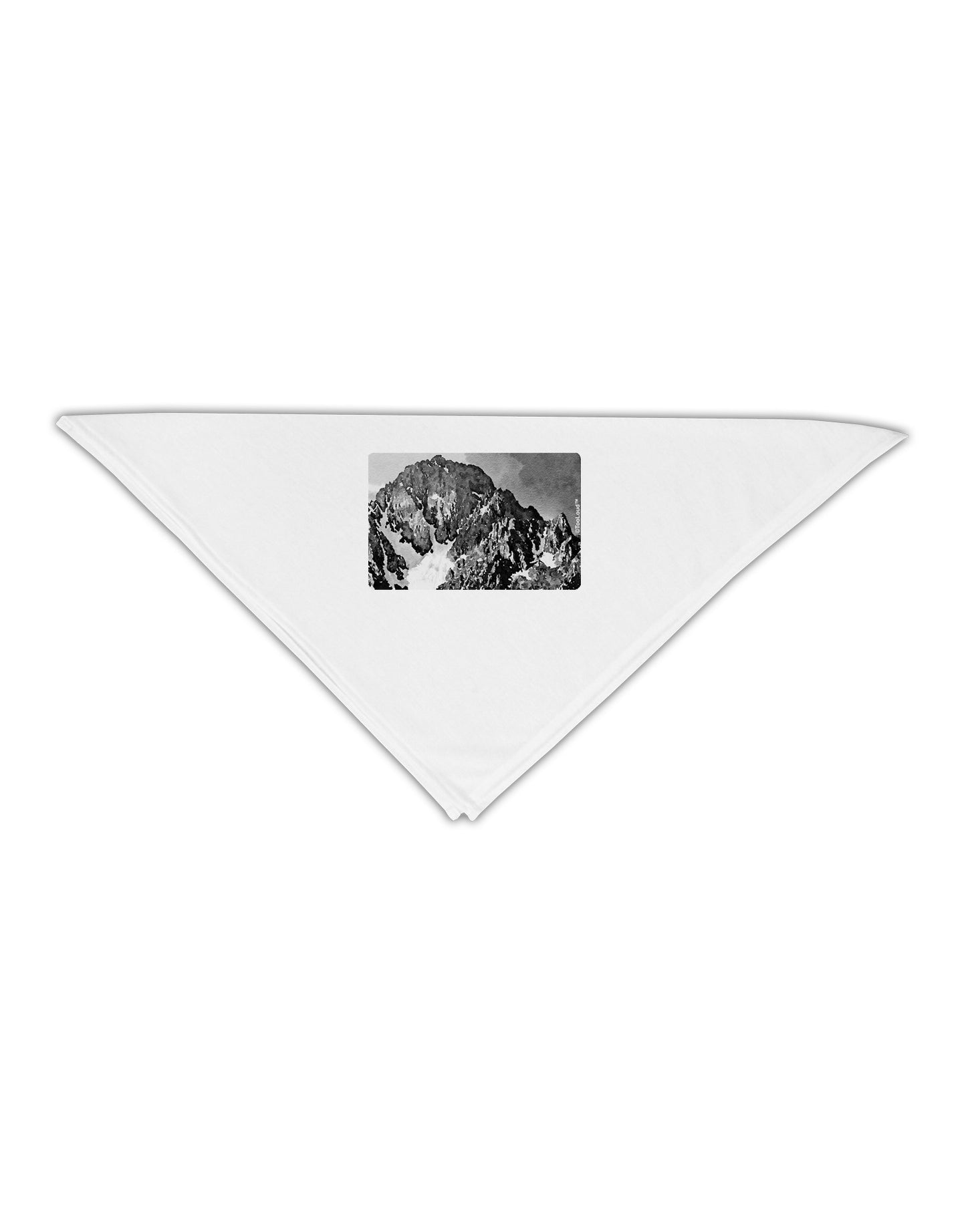San Juan Mountain Range CO 2 Adult 19" Square Bandana-Square Bandanas-TooLoud-White-One-Size-Adult-Davson Sales