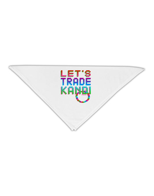 Let's Trade Kandi Adult 19&#x22; Square Bandana-Square Bandanas-TooLoud-White-One-Size-Adult-Davson Sales