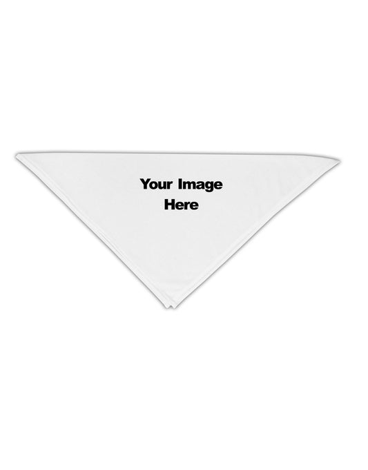 Custom Personalized Image and Text Adult 19 x 22 Square Bandana-Square Bandanas-TooLoud-White-One-Size-Adult-Davson Sales