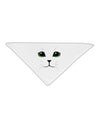 Green-Eyed Cute Cat Face Adult 19&#x22; Square Bandana