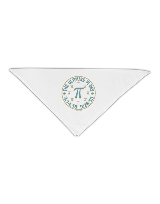 The Ultimate Pi Day Emblem Adult 19&#x22; Square Bandana by TooLoud-Square Bandanas-TooLoud-White-One-Size-Adult-Davson Sales