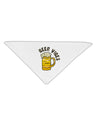 Beer Vibes Adult 19 Inch Square Bandana-Bandanas-TooLoud-White-One-Size-Adult-Davson Sales