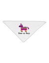 Colorful Pinata Design - Cinco de Mayo Adult 19&#x22; Square Bandana by TooLoud-Square Bandanas-TooLoud-White-One-Size-Adult-Davson Sales