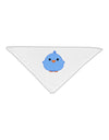 Cute Little Chick - Blue Adult 19&#x22; Square Bandana by TooLoud-Square Bandanas-TooLoud-White-One-Size-Adult-Davson Sales