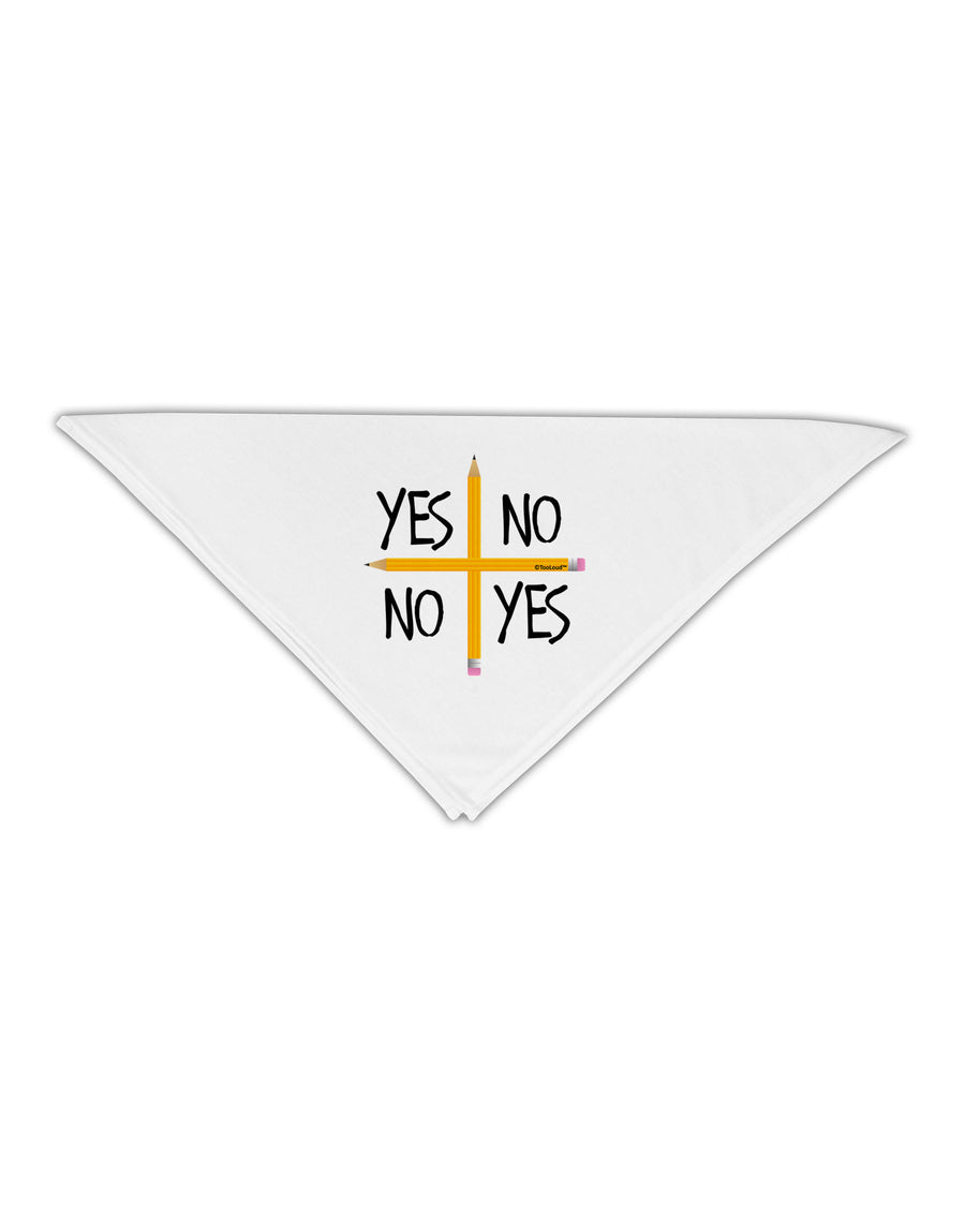 Charlie Charlie Challenge Adult 19&#x22; Square Bandana-Square Bandanas-TooLoud-White-One-Size-Adult-Davson Sales