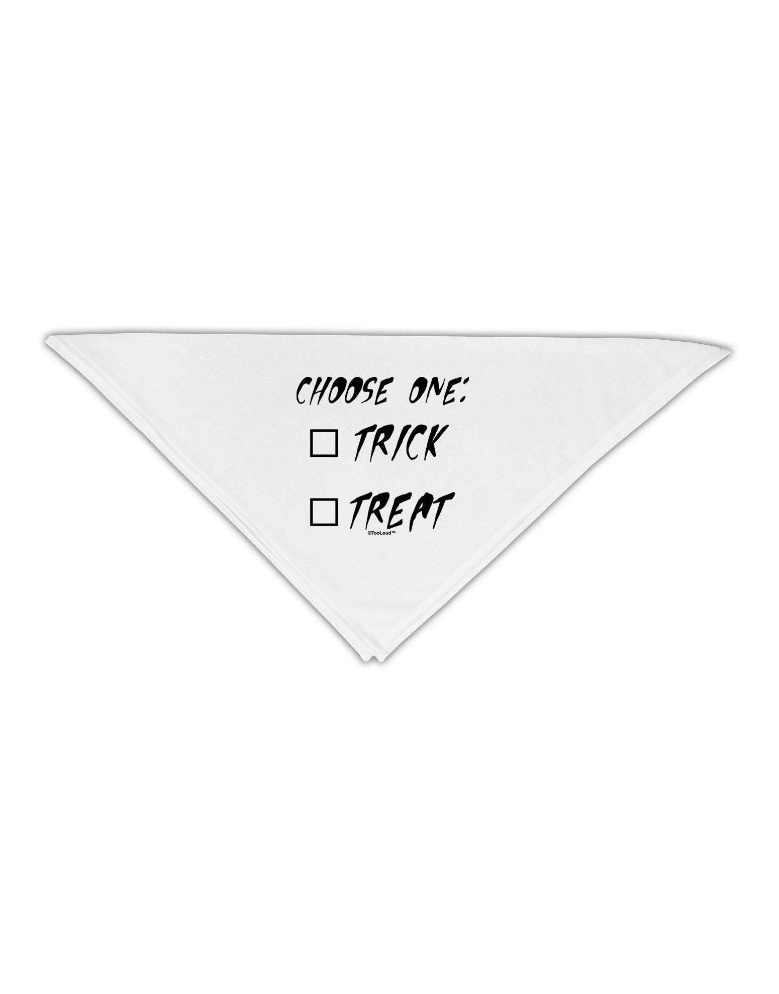 Choose One Unchecked Adult 19&#x22; Square Bandana-Square Bandanas-TooLoud-White-One-Size-Adult-Davson Sales