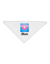 iMom - Mothers Day Adult 19" Square Bandana-Square Bandanas-TooLoud-White-One-Size-Adult-Davson Sales