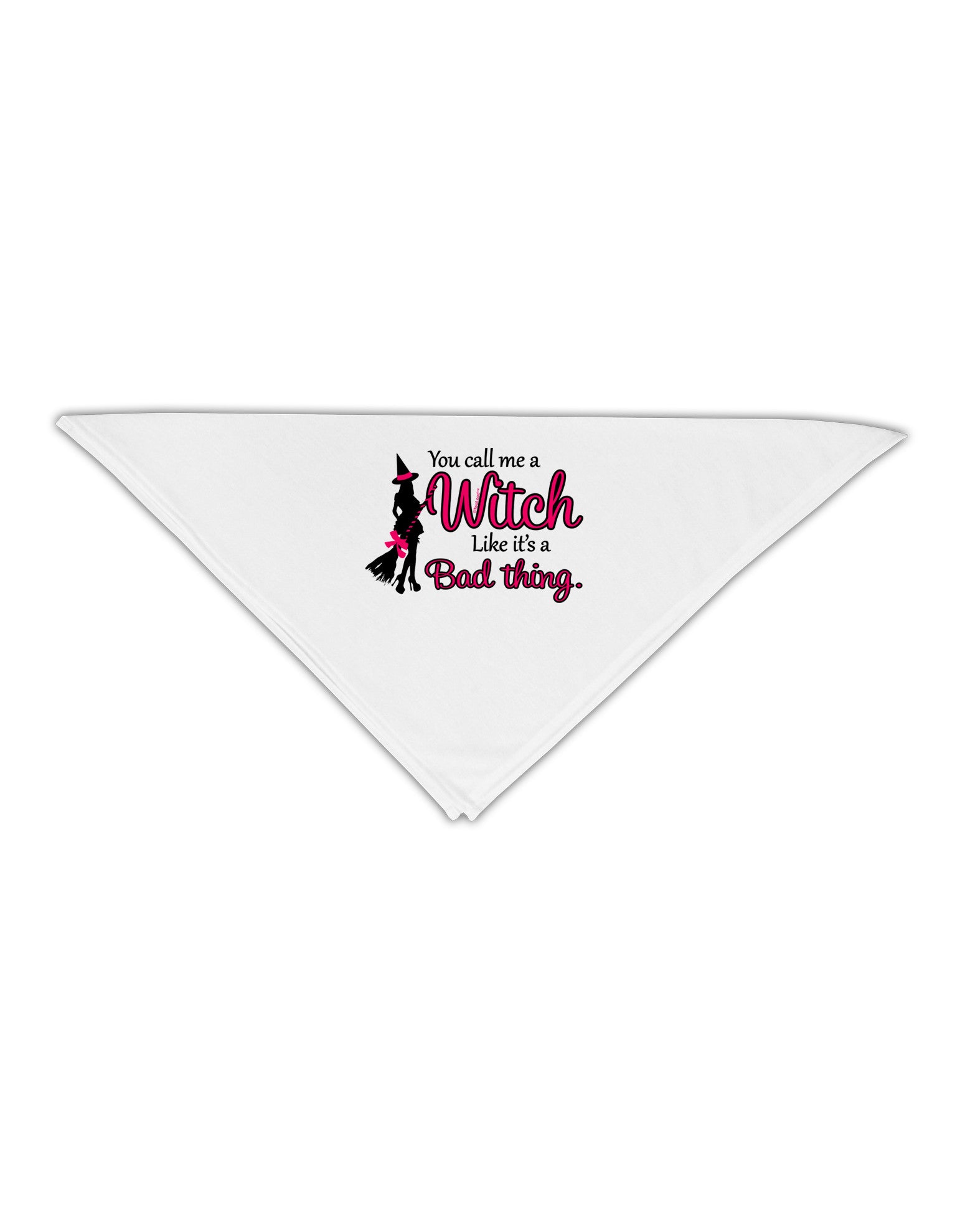 Witch - Bad Thing Adult 19" Square Bandana-Square Bandanas-TooLoud-White-One-Size-Adult-Davson Sales