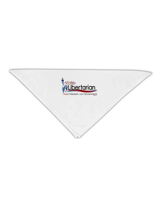 Libertarian Slogan Adult 19&#x22; Square Bandana-Square Bandanas-TooLoud-White-One-Size-Adult-Davson Sales