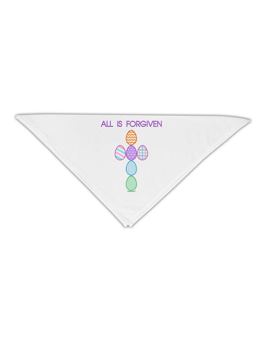 All is forgiven Cross Faux Applique Adult 19&#x22; Square Bandana-Square Bandanas-TooLoud-White-One-Size-Adult-Davson Sales