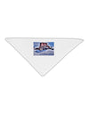 Victor Mines Colorado Text Adult 19&#x22; Square Bandana-Square Bandanas-TooLoud-White-One-Size-Adult-Davson Sales