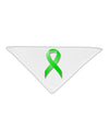 Lyme Disease Awareness Ribbon - Lime Green Adult 19&#x22; Square Bandana-Square Bandanas-TooLoud-White-One-Size-Adult-Davson Sales