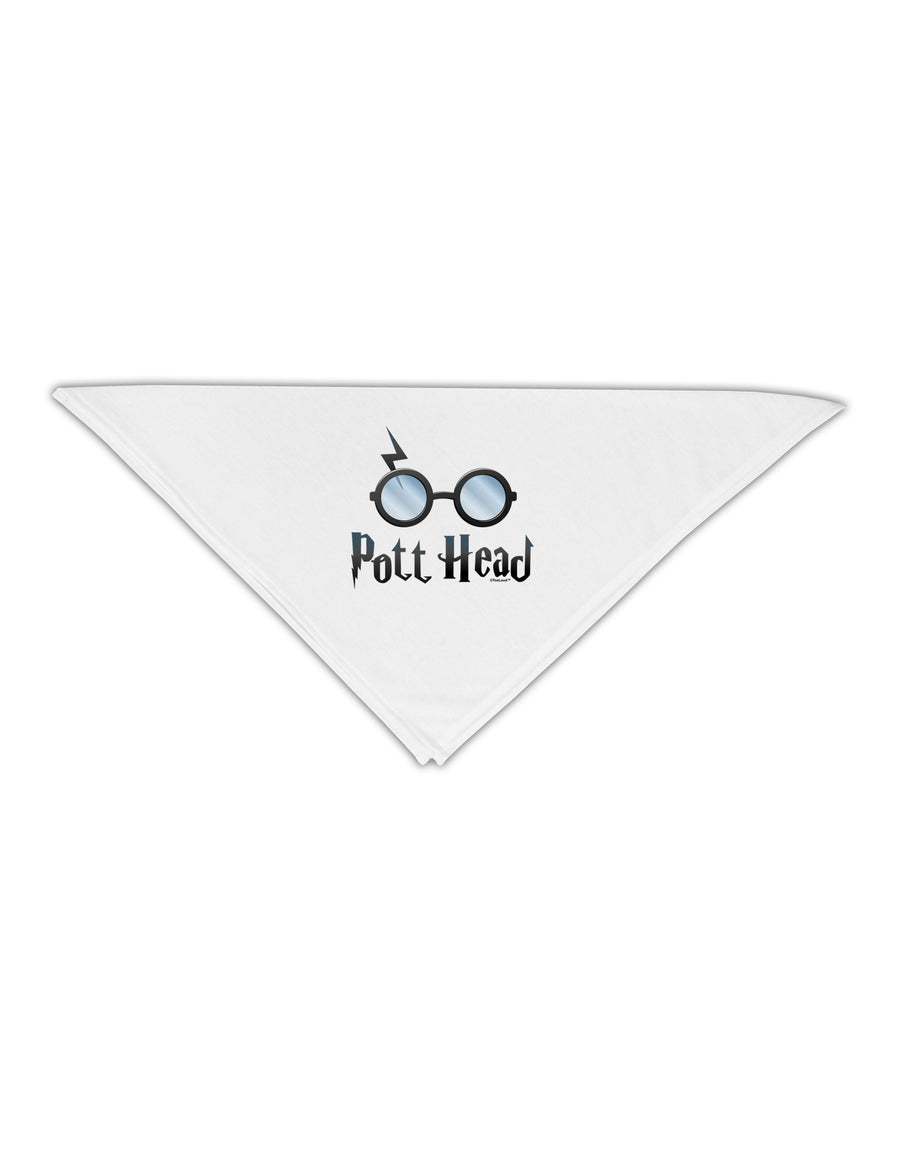 Pott Head Magic Glasses Adult 19" Square Bandana-Square Bandanas-TooLoud-White-One-Size-Adult-Davson Sales