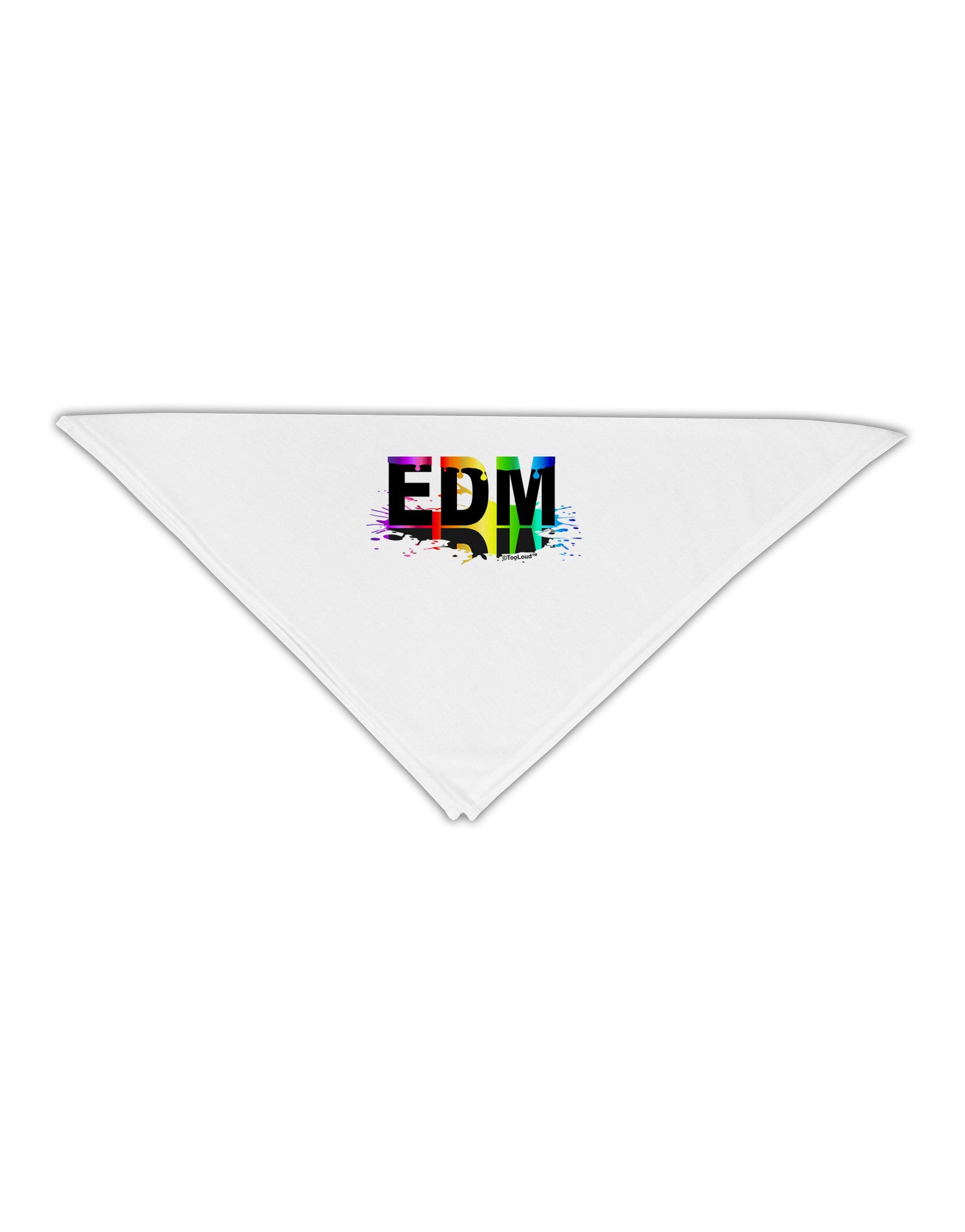 Paint EDM Adult 19" Square Bandana-Square Bandanas-TooLoud-White-One-Size-Adult-Davson Sales