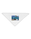 Welcome to Palm Springs Collage Adult 19&#x22; Square Bandana-Square Bandanas-TooLoud-White-One-Size-Adult-Davson Sales