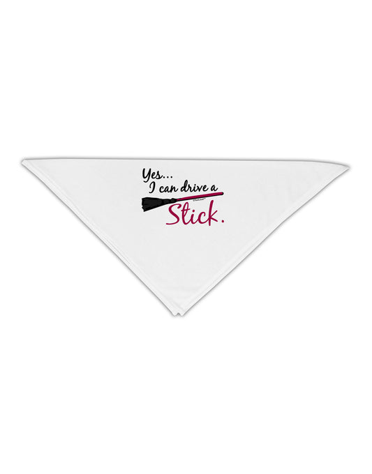Drive Stick Pink Adult 19&#x22; Square Bandana-Square Bandanas-TooLoud-White-One-Size-Adult-Davson Sales