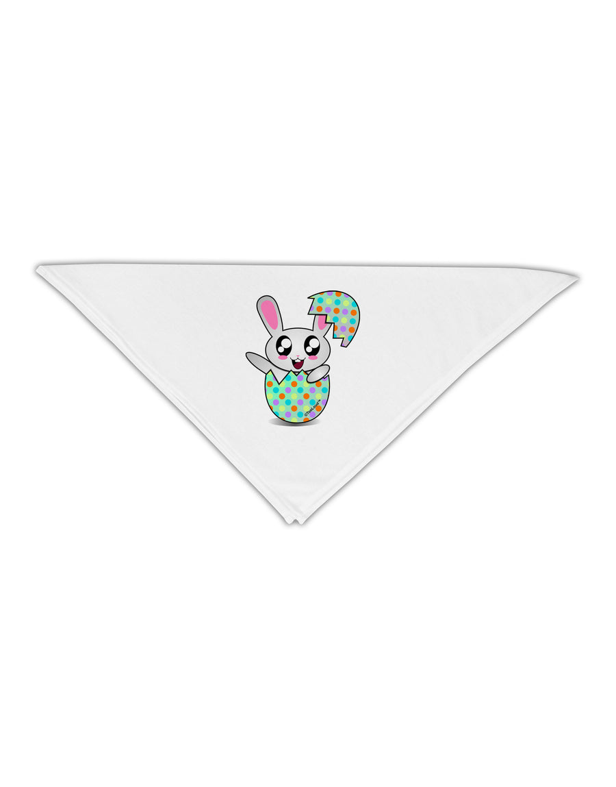 Bunny Hatching From Egg Adult 19" Square Bandana-Square Bandanas-TooLoud-White-One-Size-Adult-Davson Sales