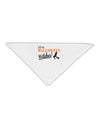 It's Halloween Witches Adult 19" Square Bandana-Square Bandanas-TooLoud-White-One-Size-Adult-Davson Sales