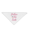 Mother of the Bride - Diamond - Color Adult 19&#x22; Square Bandana-Square Bandanas-TooLoud-White-One-Size-Adult-Davson Sales