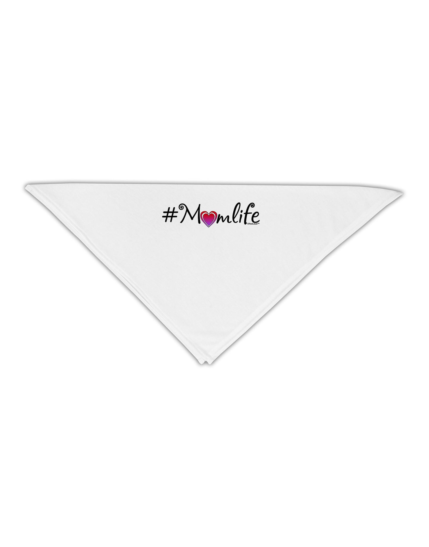 Hashtag Momlife Adult 19&#x22; Square Bandana-Square Bandanas-TooLoud-White-One-Size-Adult-Davson Sales