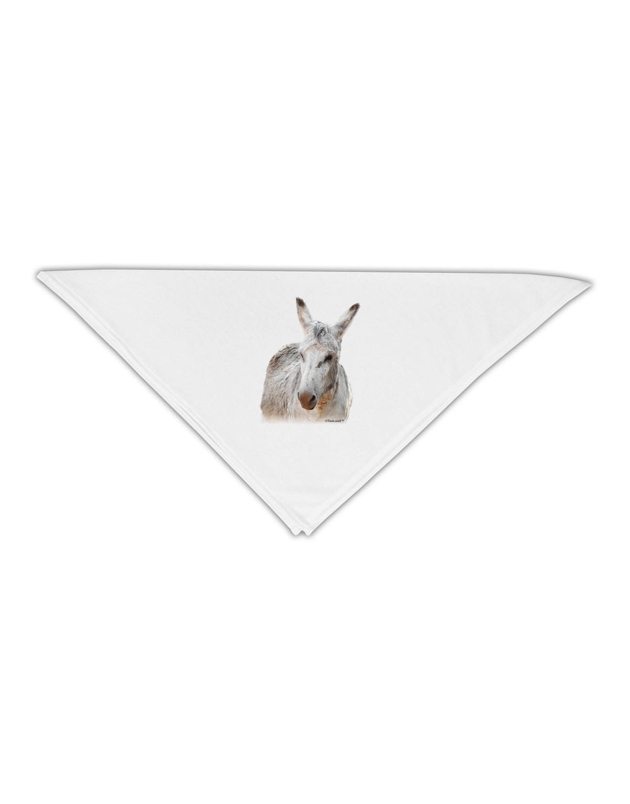 Burro Cutout Adult 19&#x22; Square Bandana-Square Bandanas-TooLoud-White-One-Size-Adult-Davson Sales