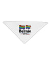 Gay for Bernie Adult 19&#x22; Square Bandana-Square Bandanas-TooLoud-White-One-Size-Adult-Davson Sales