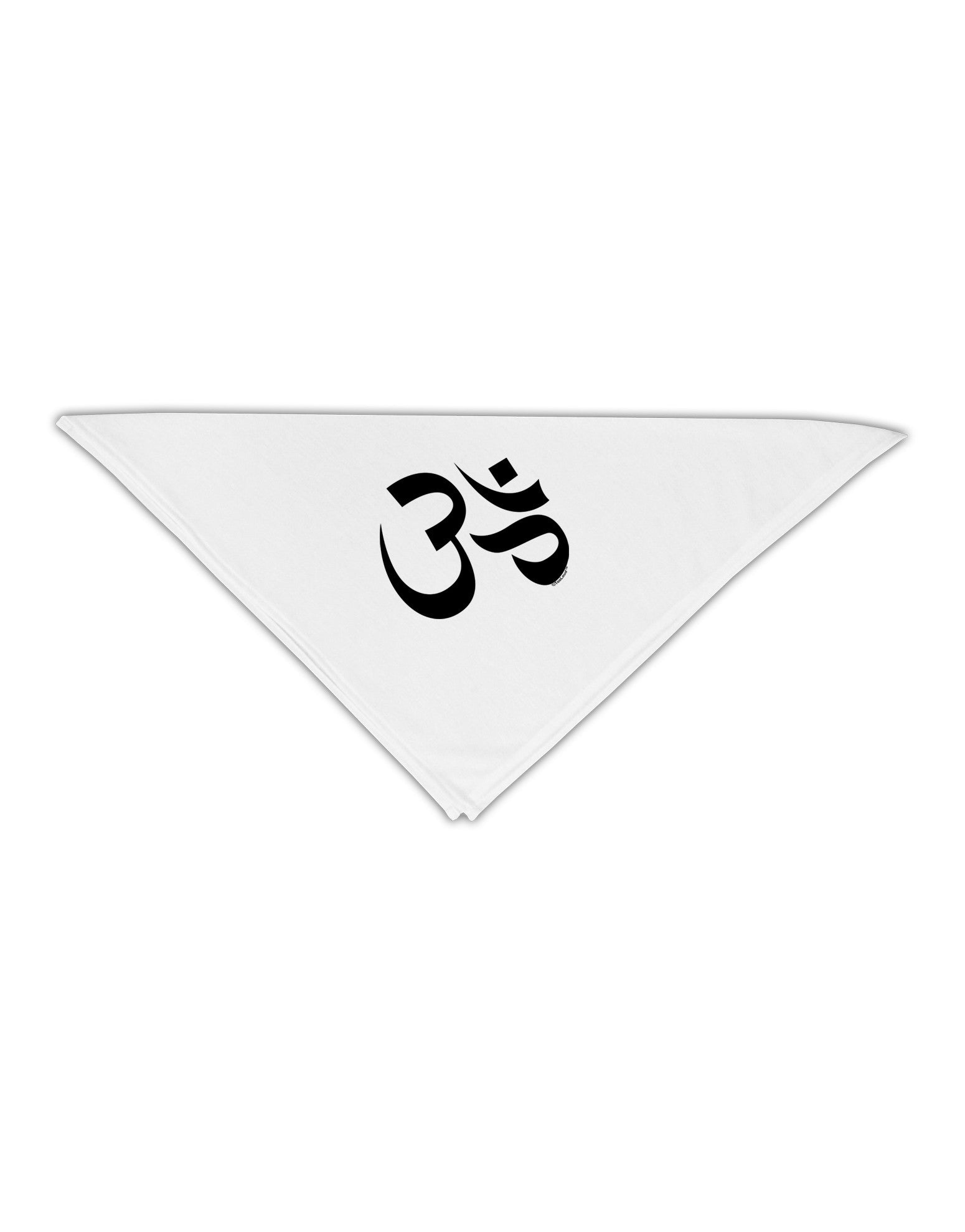 Om Symbol Adult 19" Square Bandana-Square Bandanas-TooLoud-White-One-Size-Adult-Davson Sales