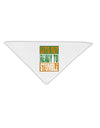 Lets Get Ready To Stumble Adult 19&#x22; Square Bandana by TooLoud-Square Bandanas-TooLoud-White-One-Size-Adult-Davson Sales