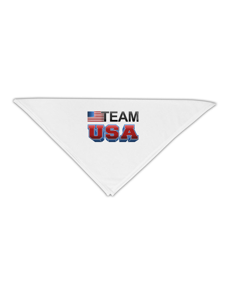 Sporty Team USA Adult 19&#x22; Square Bandana-Square Bandanas-TooLoud-White-One-Size-Adult-Davson Sales