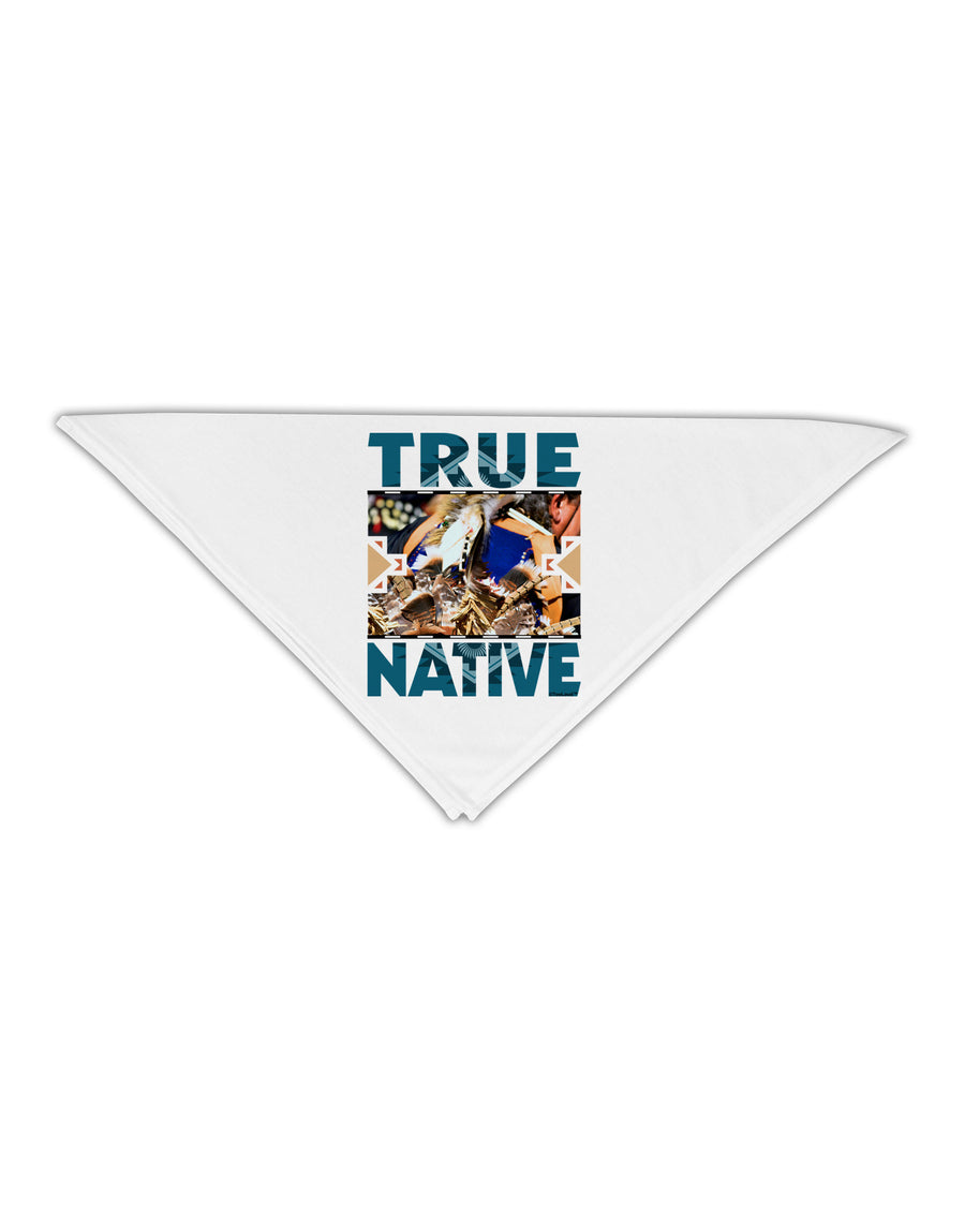 True Native American Adult 19&#x22; Square Bandana-Square Bandanas-TooLoud-White-One-Size-Adult-Davson Sales