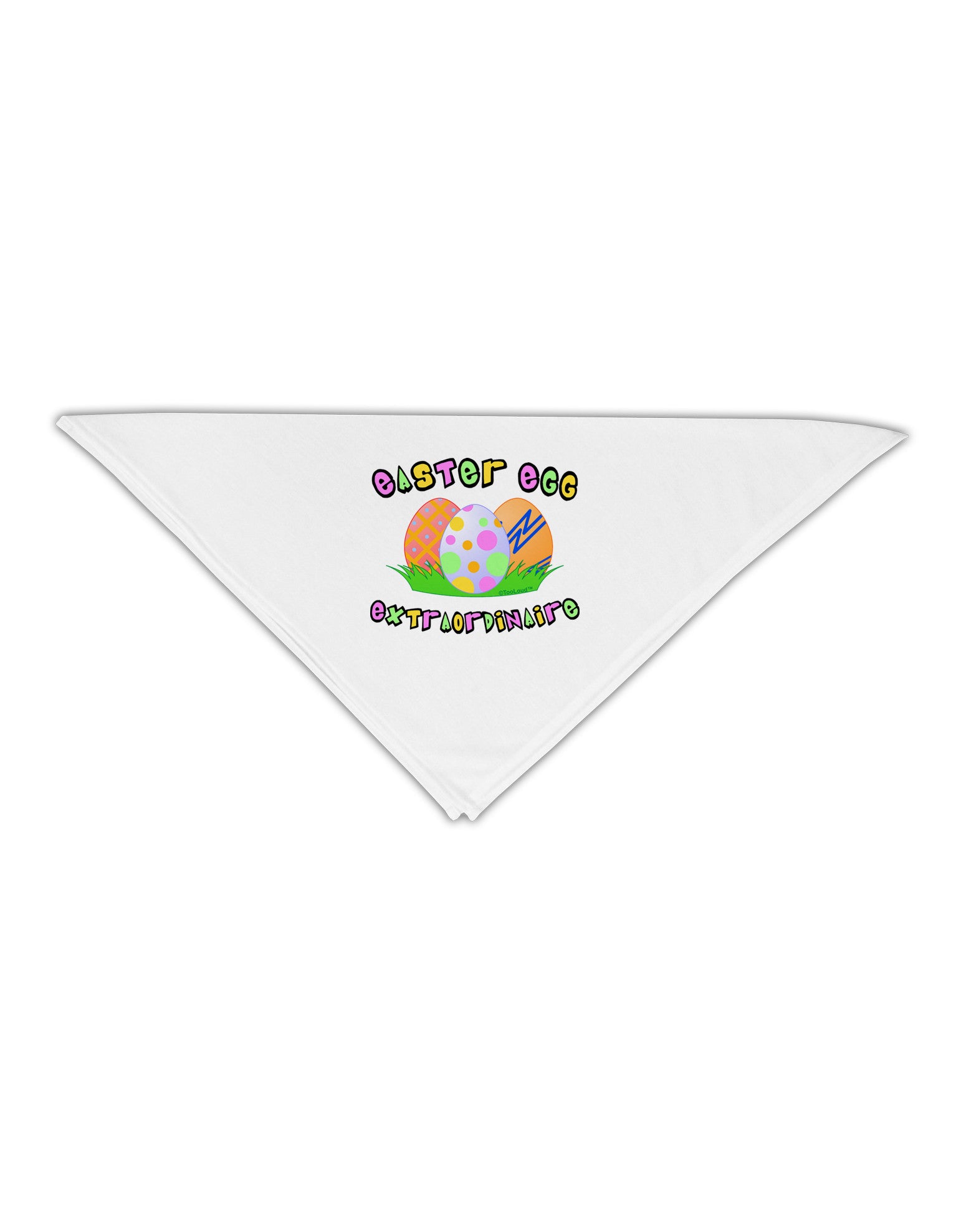 Easter Egg Extraordinaire Adult 19&#x22; Square Bandana-Square Bandanas-TooLoud-White-One-Size-Adult-Davson Sales