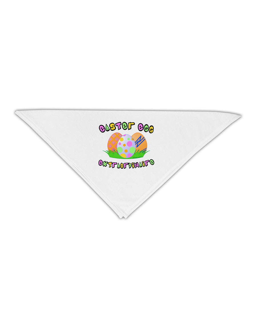 Easter Egg Extraordinaire Adult 19&#x22; Square Bandana-Square Bandanas-TooLoud-White-One-Size-Adult-Davson Sales