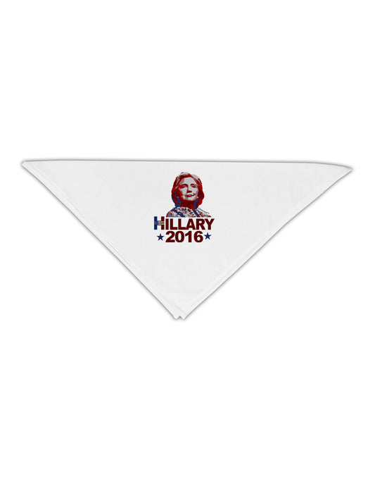 Hillary 2016 Face Adult 19&#x22; Square Bandana-Square Bandanas-TooLoud-White-One-Size-Adult-Davson Sales