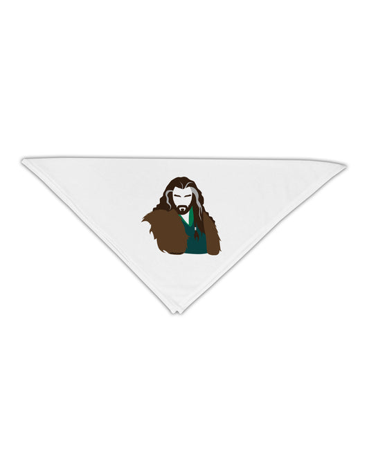 Dwarf King Adult 19&#x22; Square Bandana-Square Bandanas-TooLoud-White-One-Size-Adult-Davson Sales