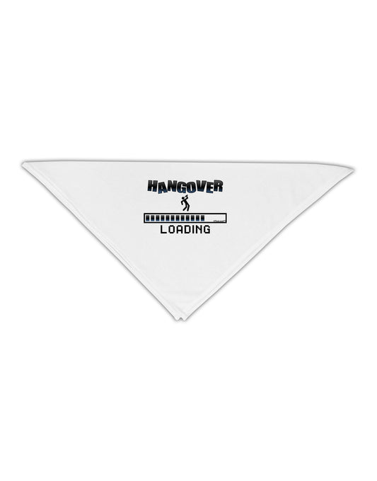 Hangover Loading Adult 19&#x22; Square Bandana-Square Bandanas-TooLoud-White-One-Size-Adult-Davson Sales