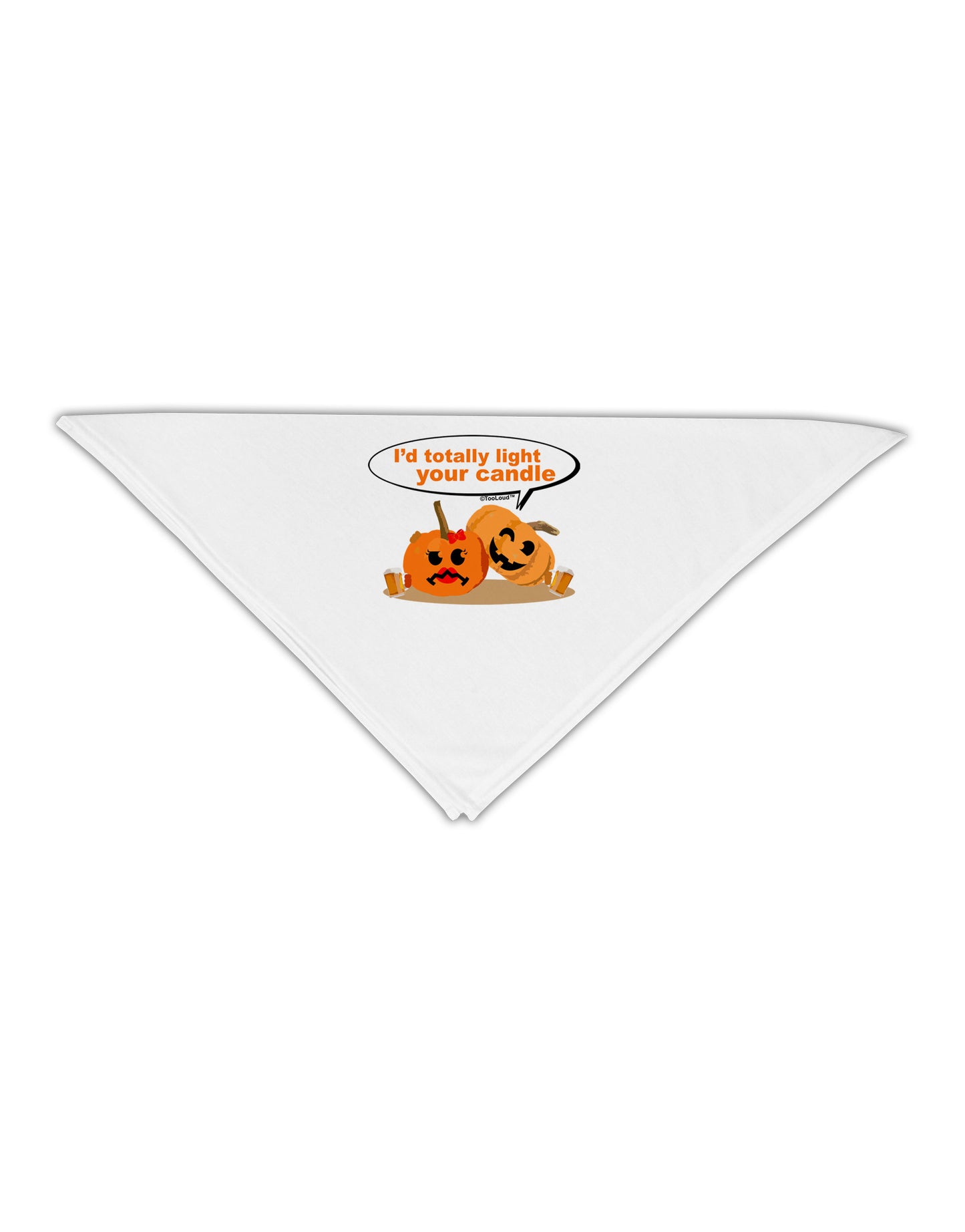 Light your candle Adult 19&#x22; Square Bandana-Square Bandanas-TooLoud-White-One-Size-Adult-Davson Sales