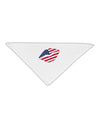 American Flag Lipstick Adult 19" Square Bandana-Square Bandanas-TooLoud-White-One-Size-Adult-Davson Sales