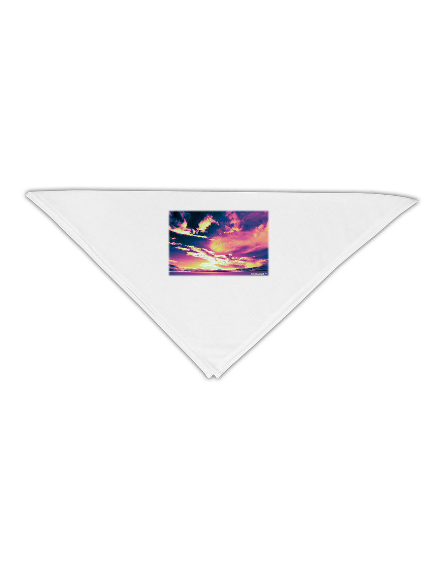 Blue Mesa Reservoir Surreal Adult 19&#x22; Square Bandana-Square Bandanas-TooLoud-White-One-Size-Adult-Davson Sales