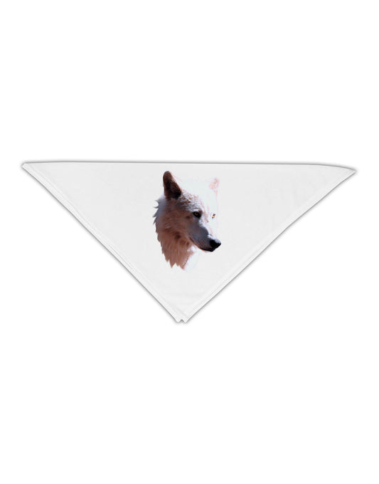 Magnificent White Wolf Head Adult 19&#x22; Square Bandana-Square Bandanas-TooLoud-White-One-Size-Adult-Davson Sales