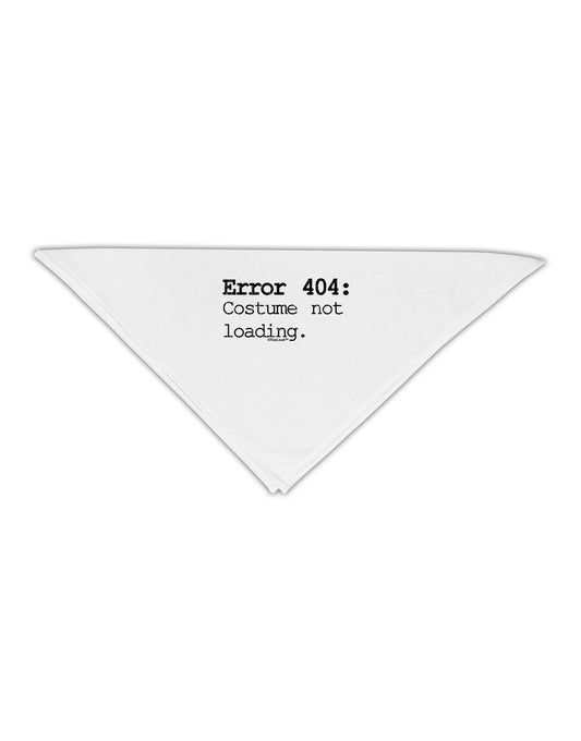 Error 404 Costume Distressed Adult 19&#x22; Square Bandana-Square Bandanas-TooLoud-White-One-Size-Adult-Davson Sales