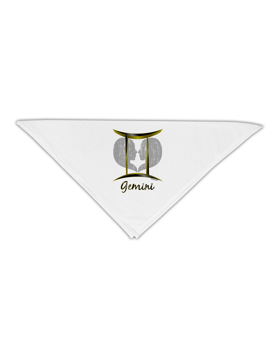 Gemini Symbol Adult 19" Square Bandana-Square Bandanas-TooLoud-White-One-Size-Adult-Davson Sales