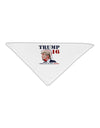 Trump - Hell Toupee Adult 19&#x22; Square Bandana-Square Bandanas-TooLoud-White-One-Size-Adult-Davson Sales